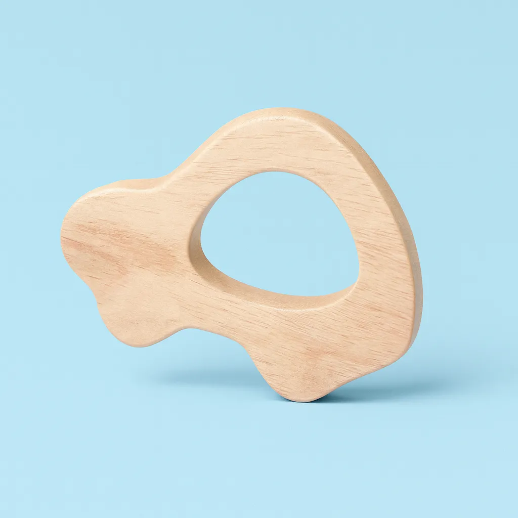 Wooden Car Teether | kitbit